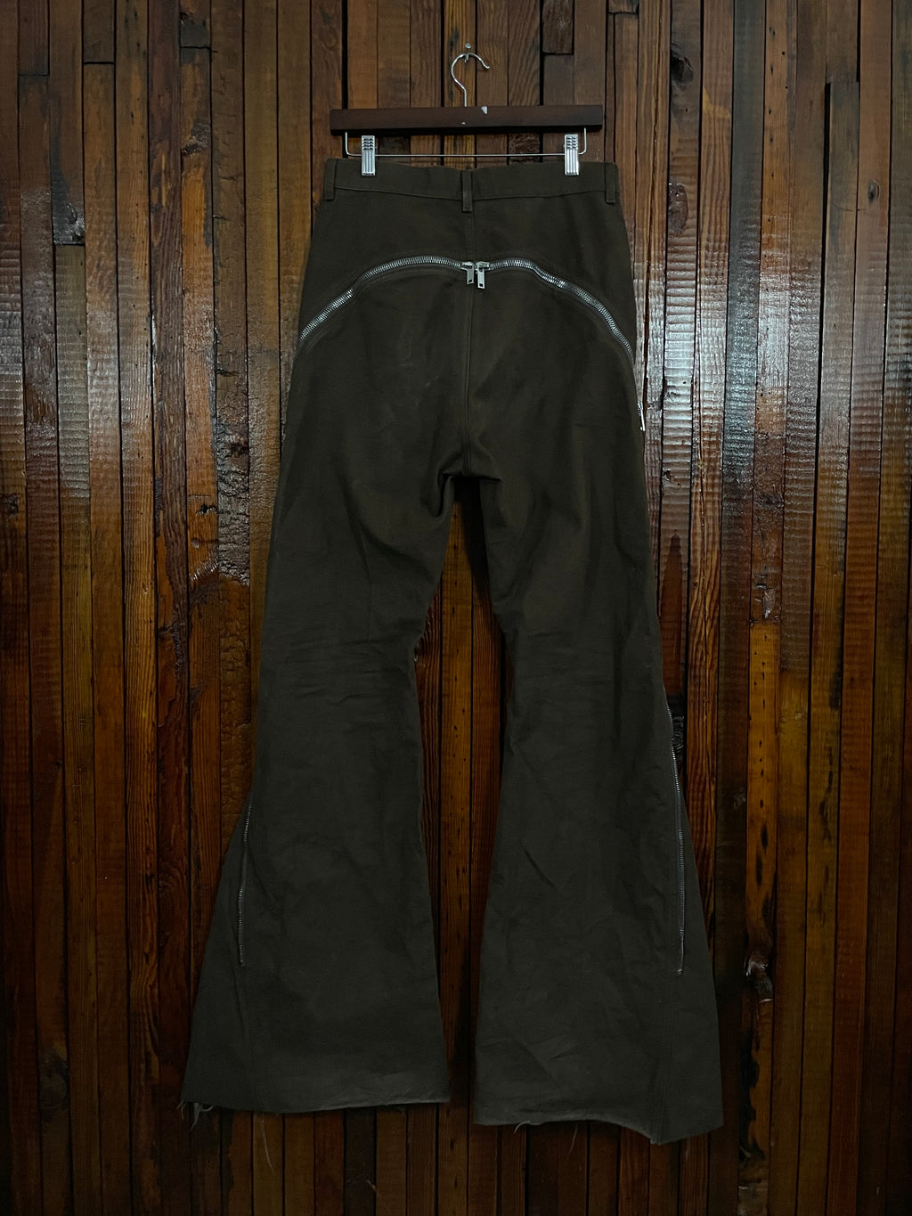 Rick Owen’s “brown suede” Bolan bananas
