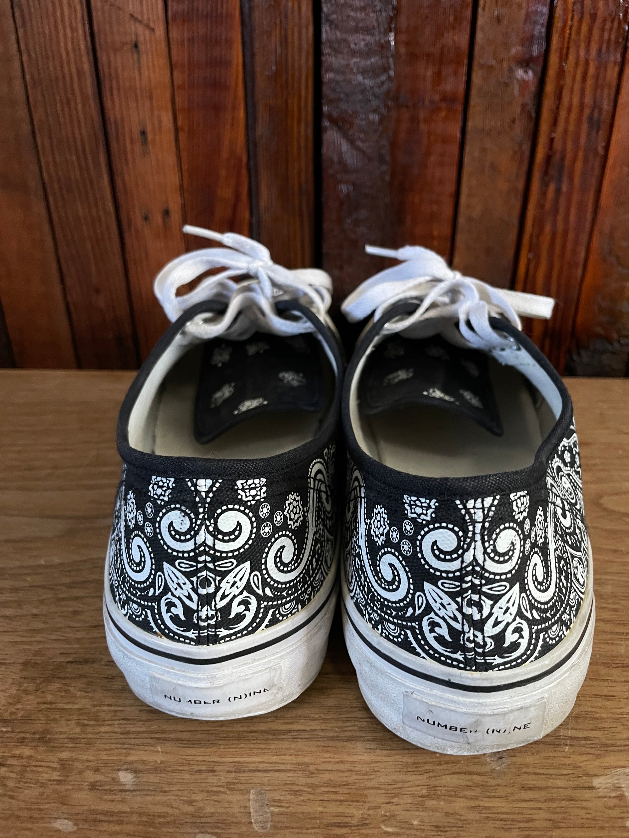 Number (N)ine Paisley Vans