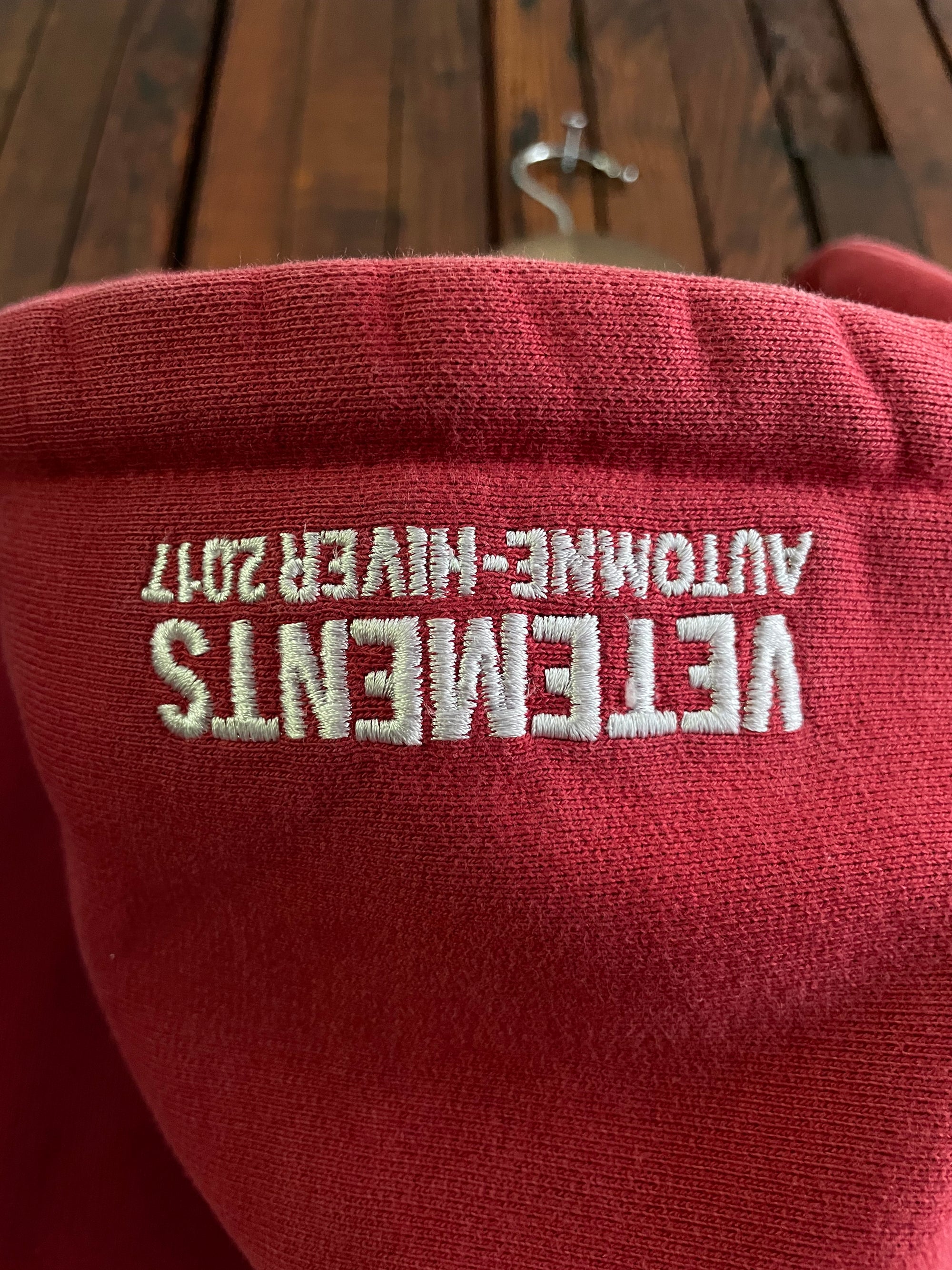 Vetements Seoul Metal Hoodie