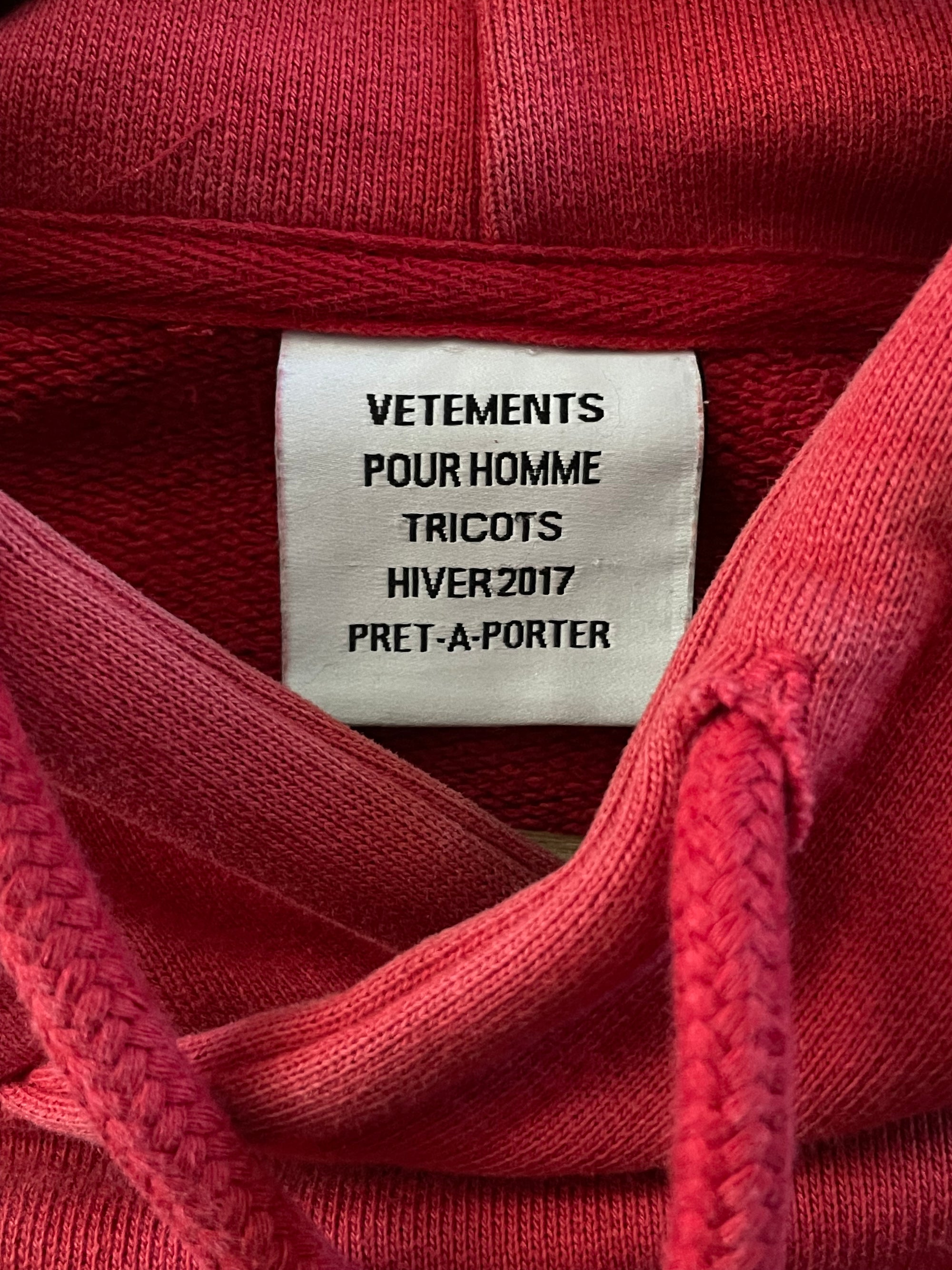 Vetements Seoul Metal Hoodie