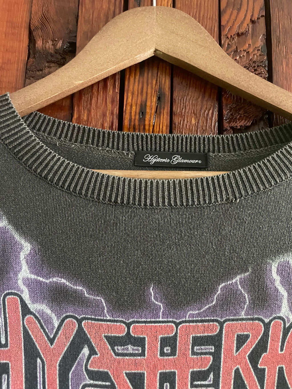 Hysteric glamour “thunder cat” knit long sleeve