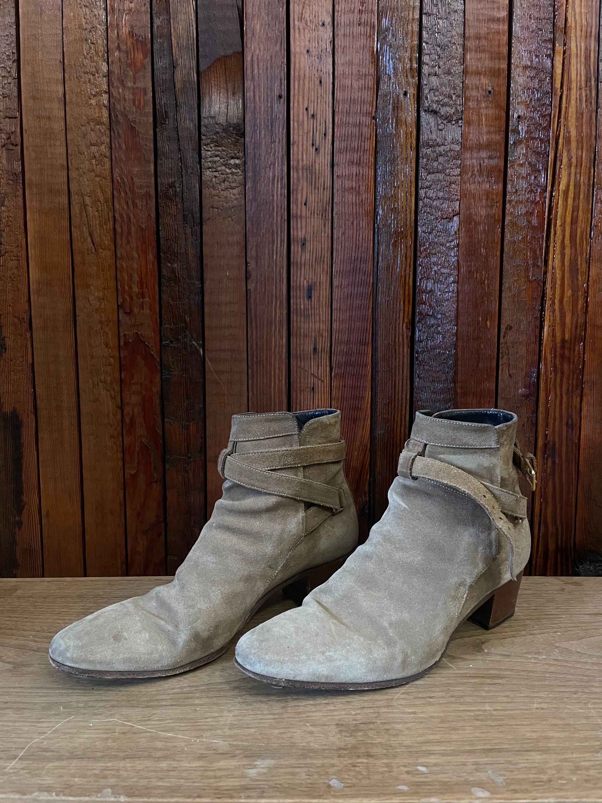 Saint Laurent Paris Jodhpur boots