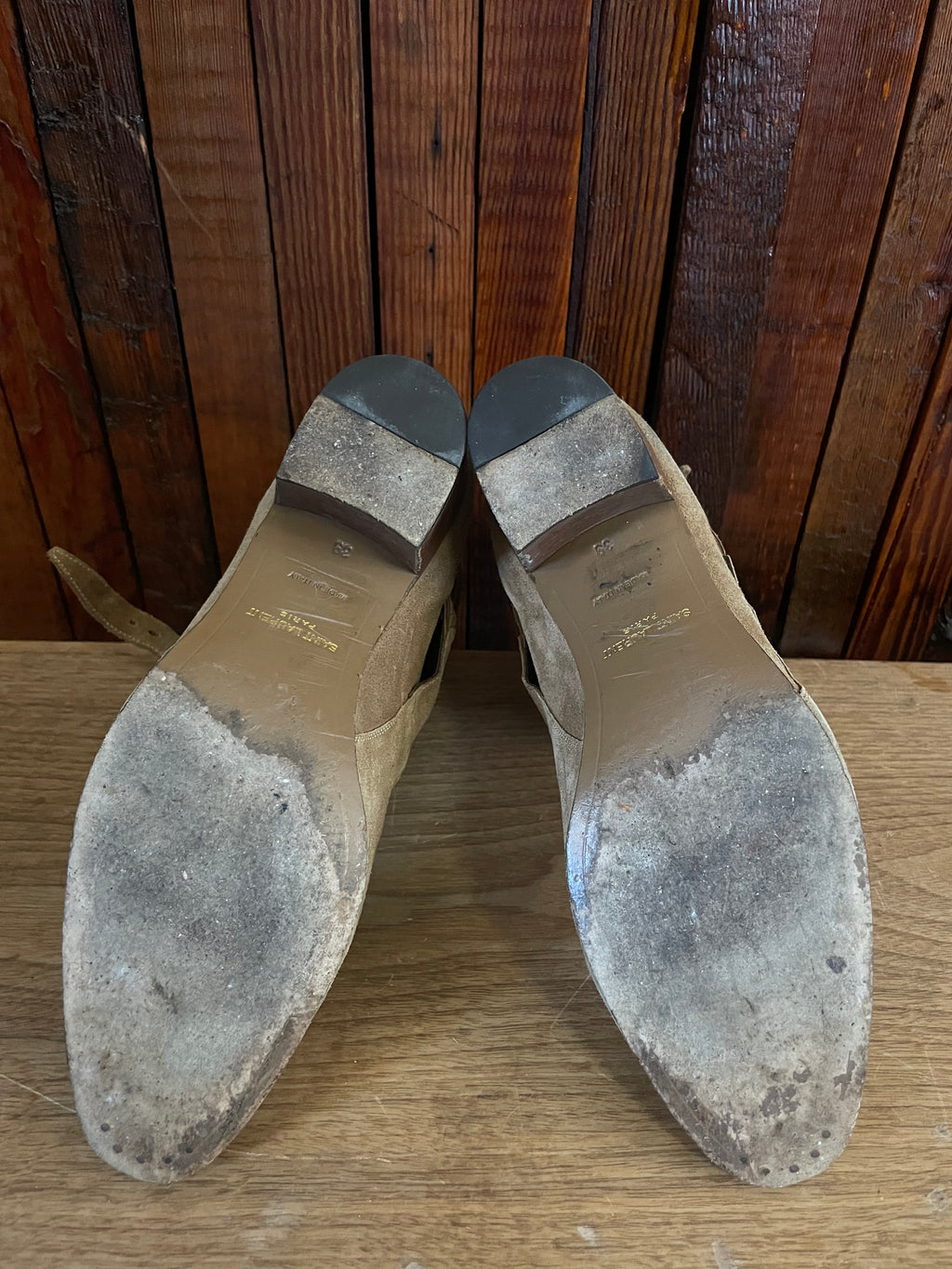 Saint Laurent Paris Jodhpur boots