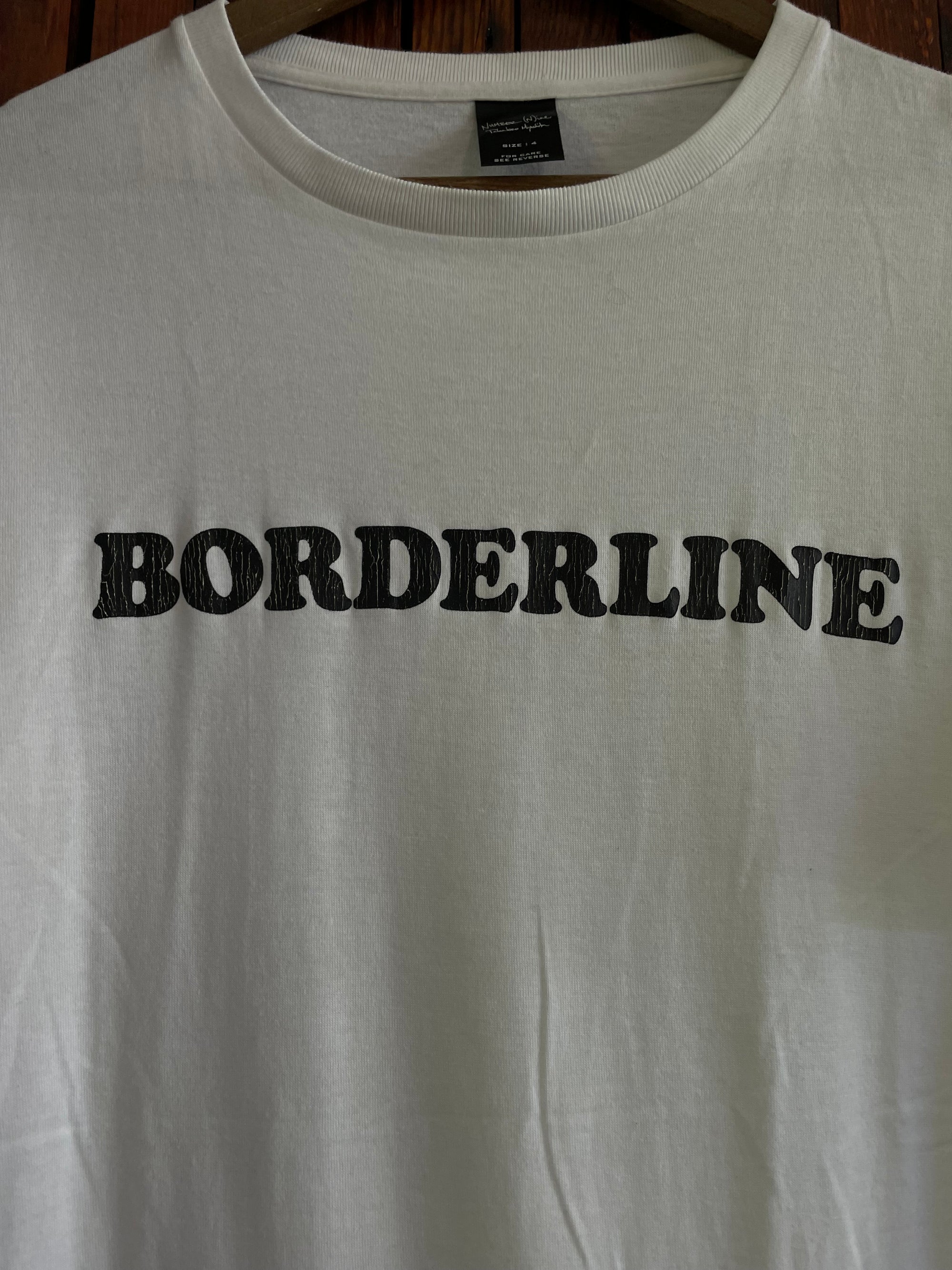 Number (N)ine AW03 “BORDERLINE” T-Shirt
