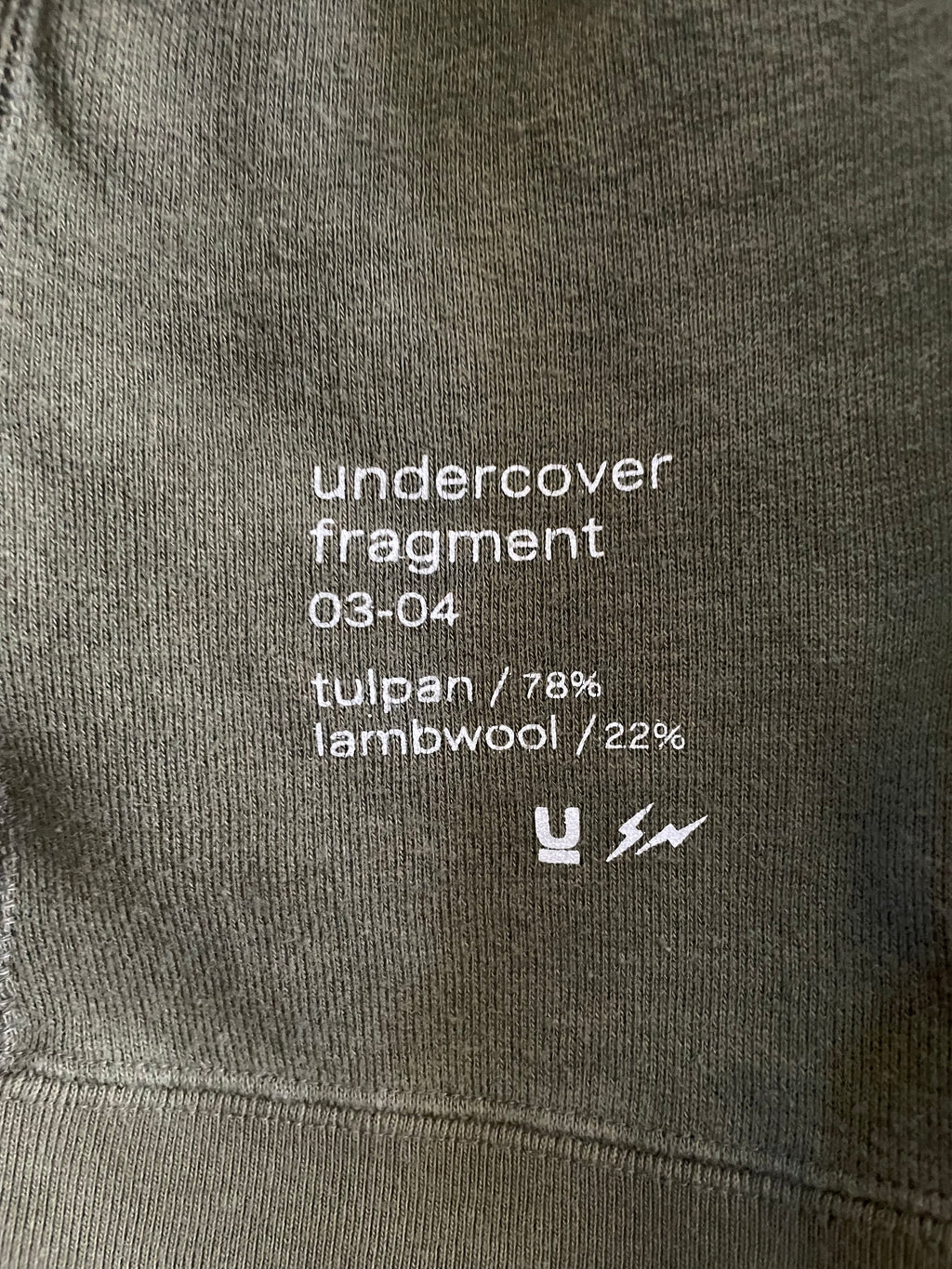 Undercover x Fragment AW03 Hoodie