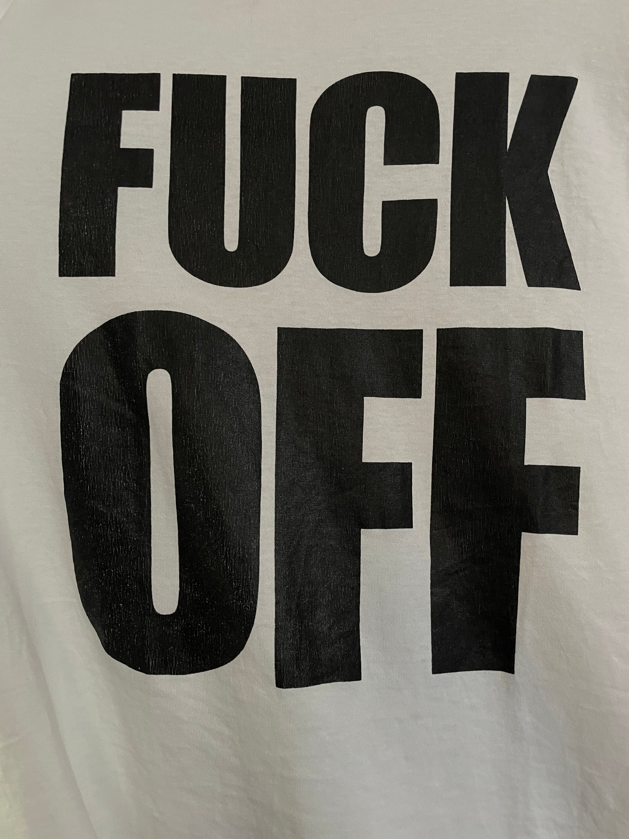 Number (N)ine “FUCK OFF” T-Shirt