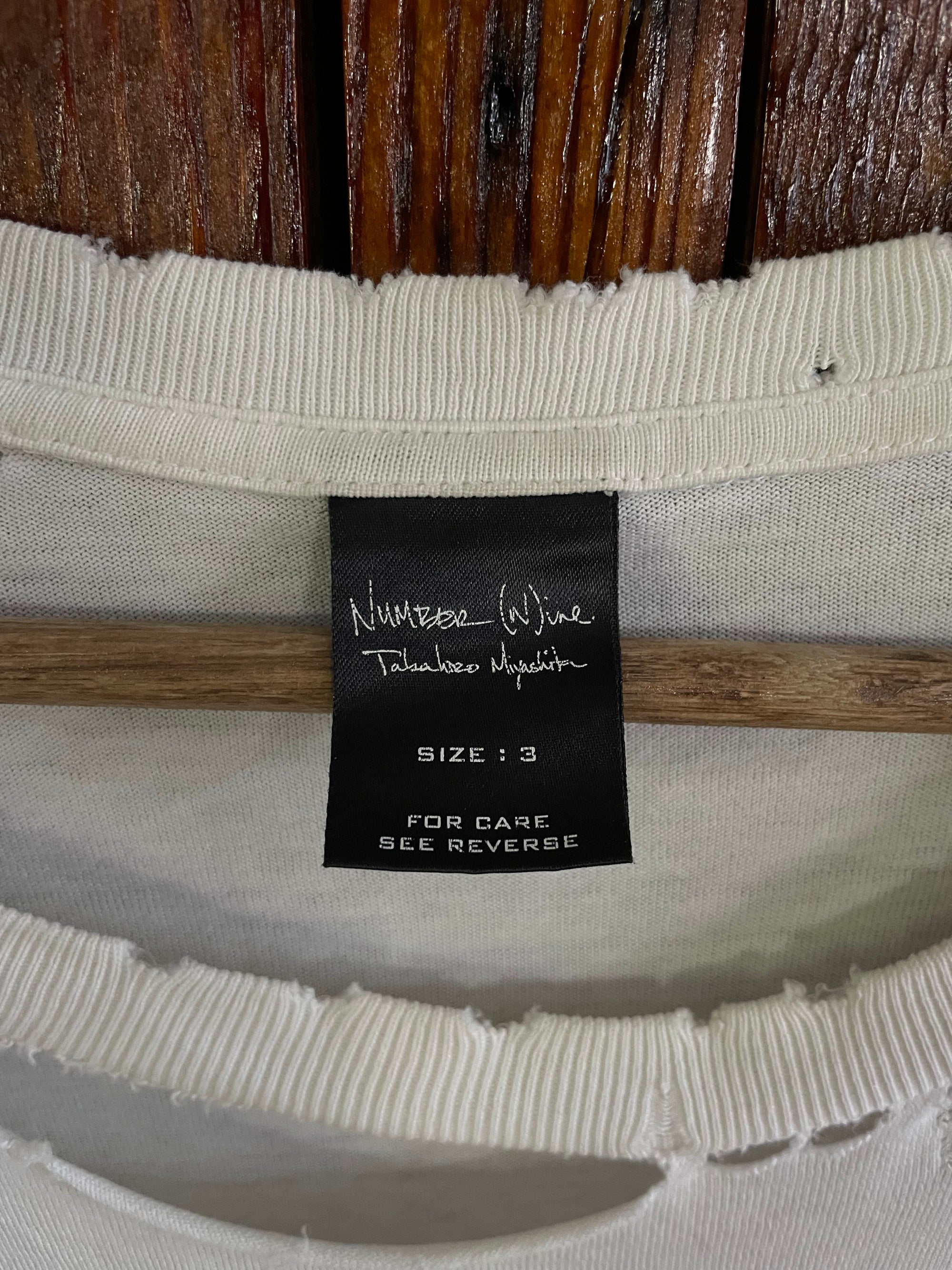 Number (N)ine “FUCK OFF” T-Shirt