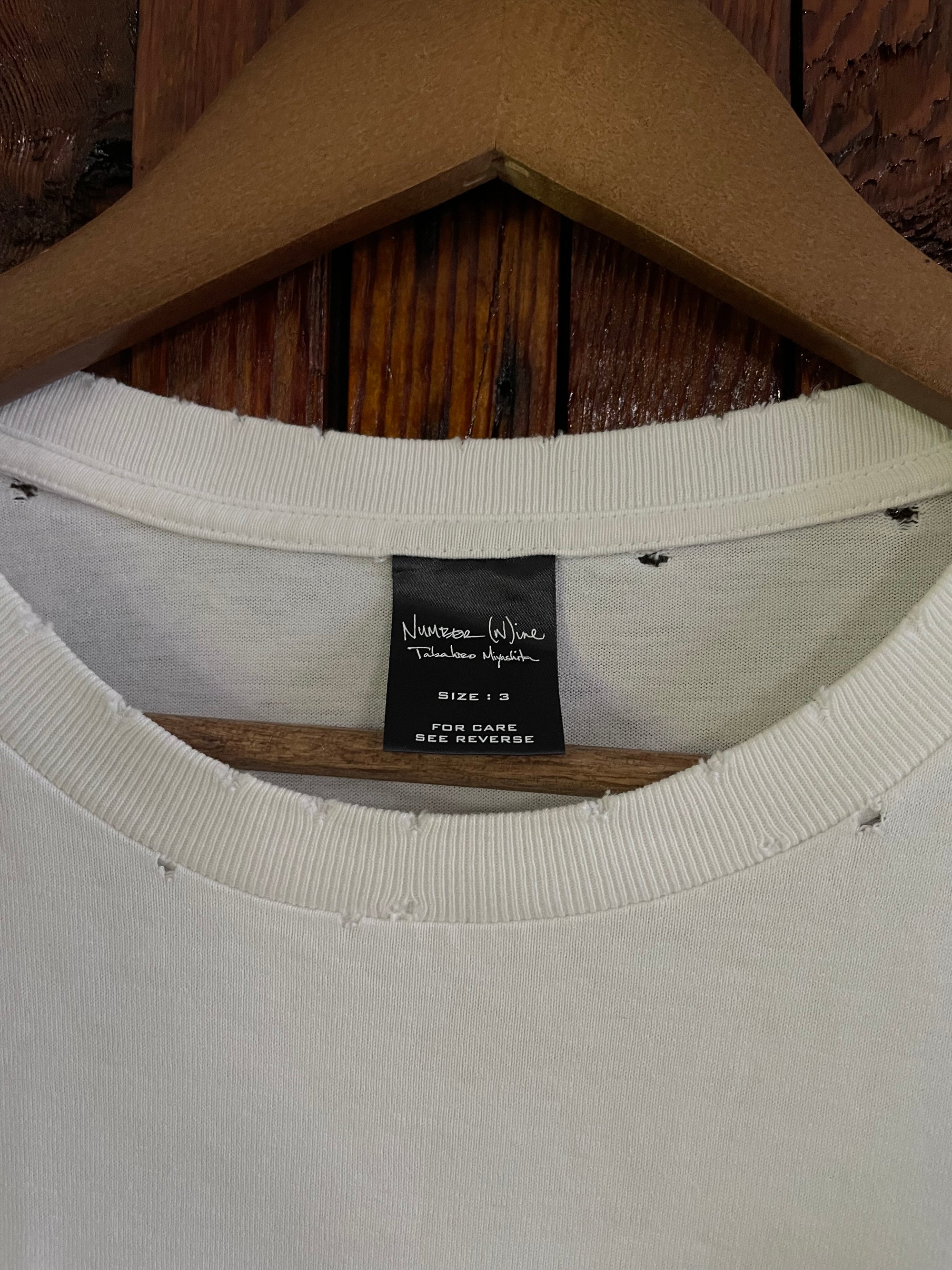 Number (N)ine AW05 “The High Streets” T-Shirt