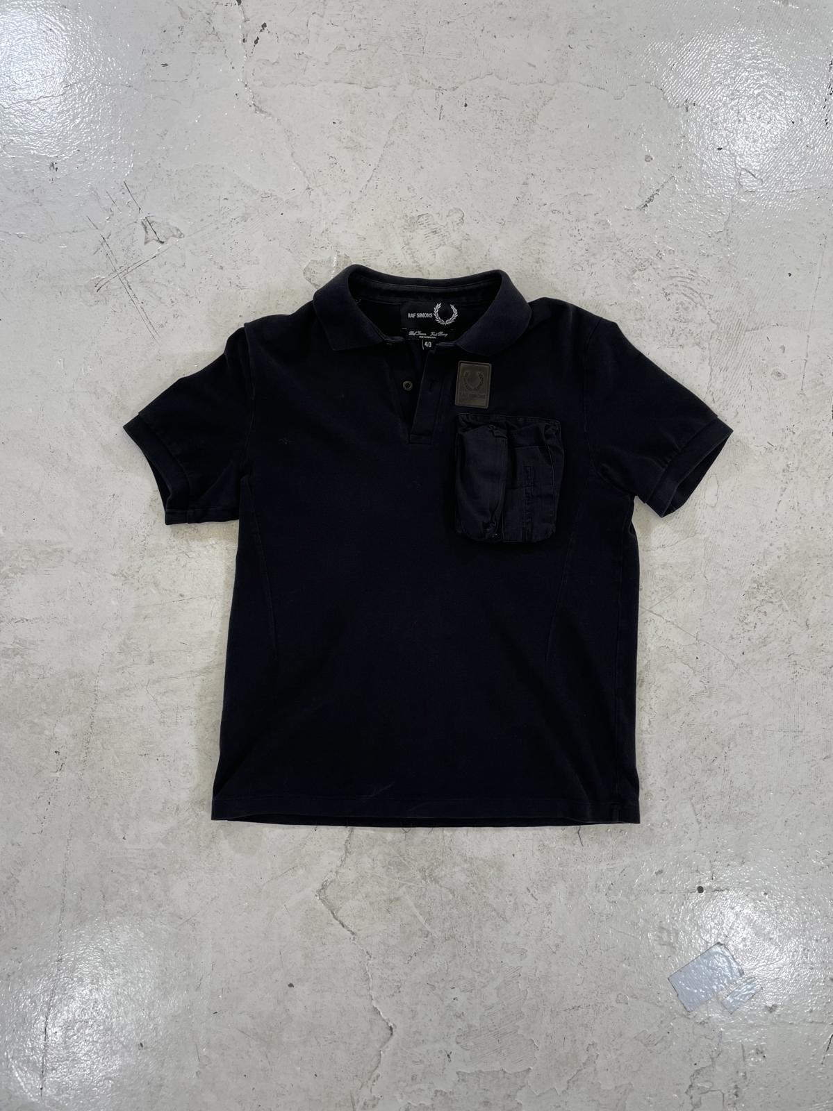 RAF Simon’s Black Polo