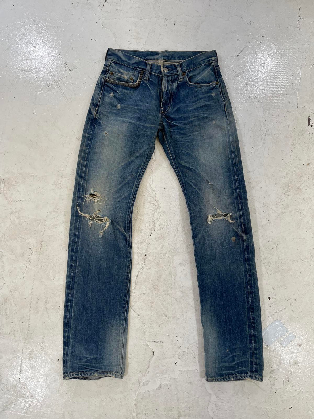 Hysteric Glamour studded pocket jeans