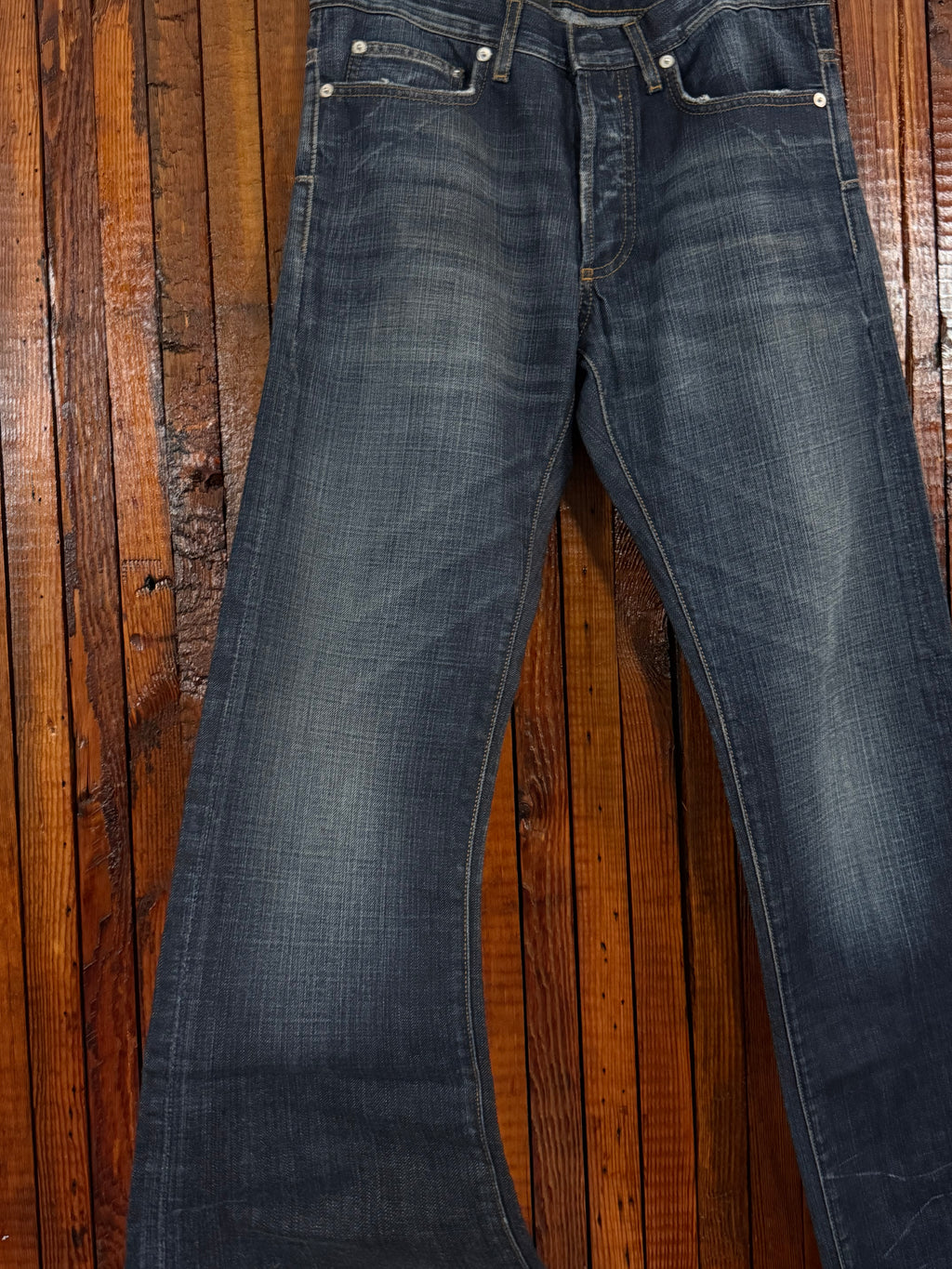 Dior homme dark blue washed jeans