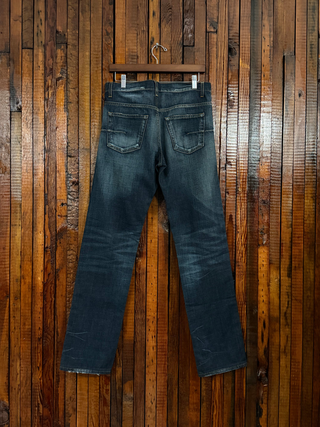 Dior homme dark blue washed jeans