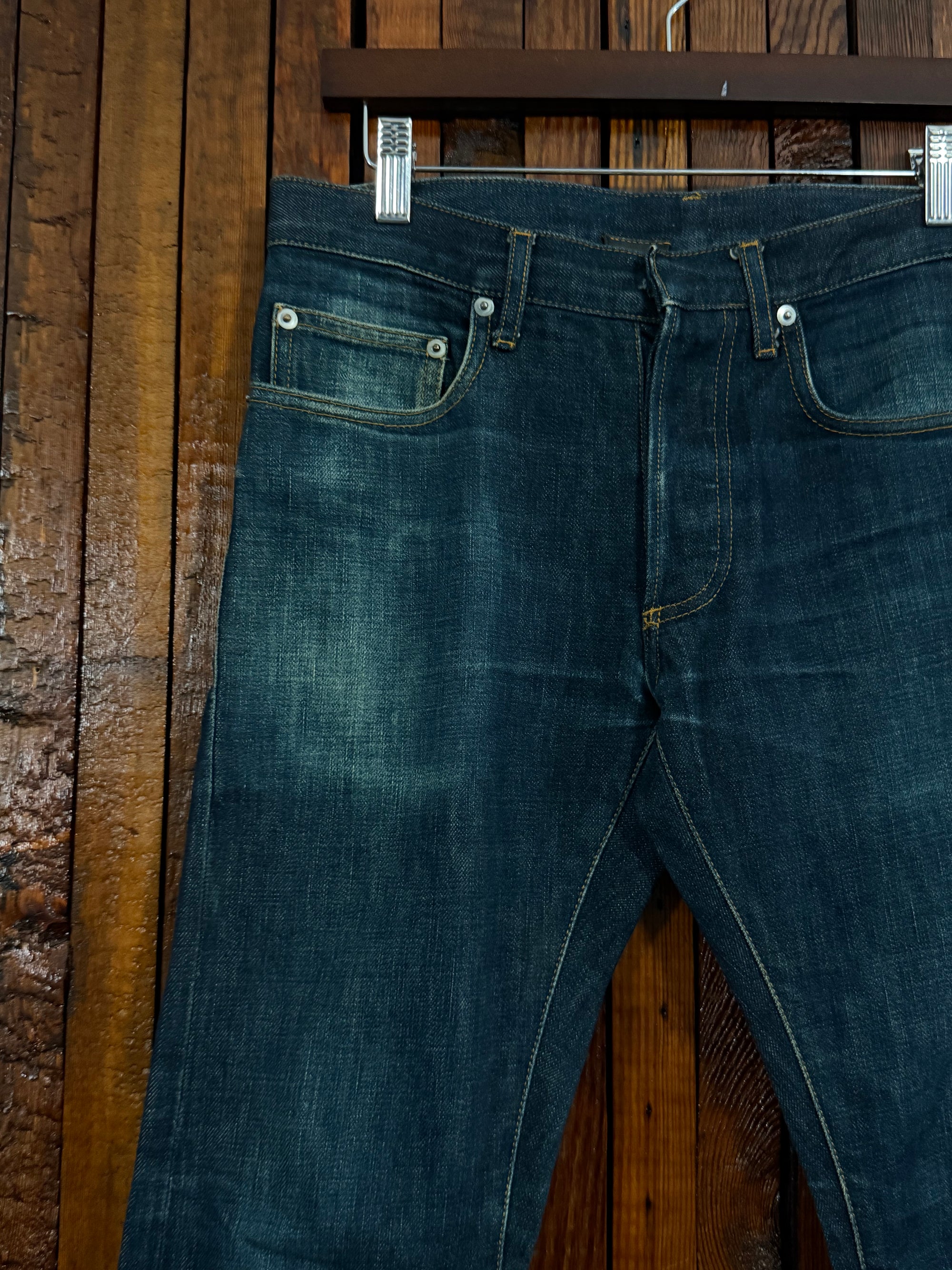 Ss08 dark blue dior denim